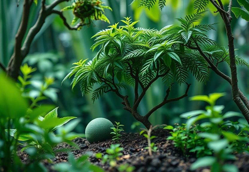 Representação visual: Sustentabilidade e Tecnologia: Como Startups estão Inovando para um Futuro Verde em 2025