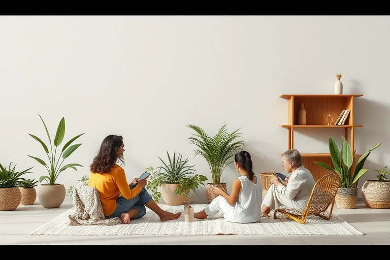 Conceitos visuais relacionados a Casamentos Sustentáveis: O Novo Movimento de Relacionamentos Ecológicos e o Papel do Coaching em 2025