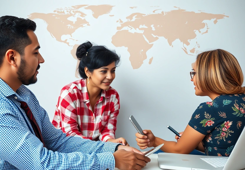 Representação visual: Coaching para Relações Interculturais: Como a Globalização Está Transformando a Mentoria Amorosa em 2025