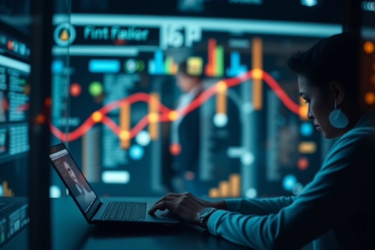 Conceitos visuais relacionados a O crescimento das fintechs e sua influência no mercado financeiro brasileiro em 2025